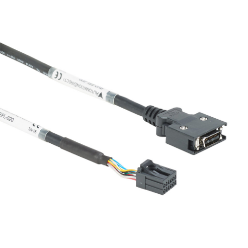 Encoder Feedback Cable, Mating Connectors, 20 ft. Cable Length