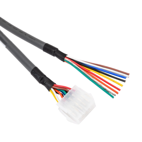 Extension Cable, 10-Pin Connector To Pigtail, Shielded, 6 ft. Cable Length
