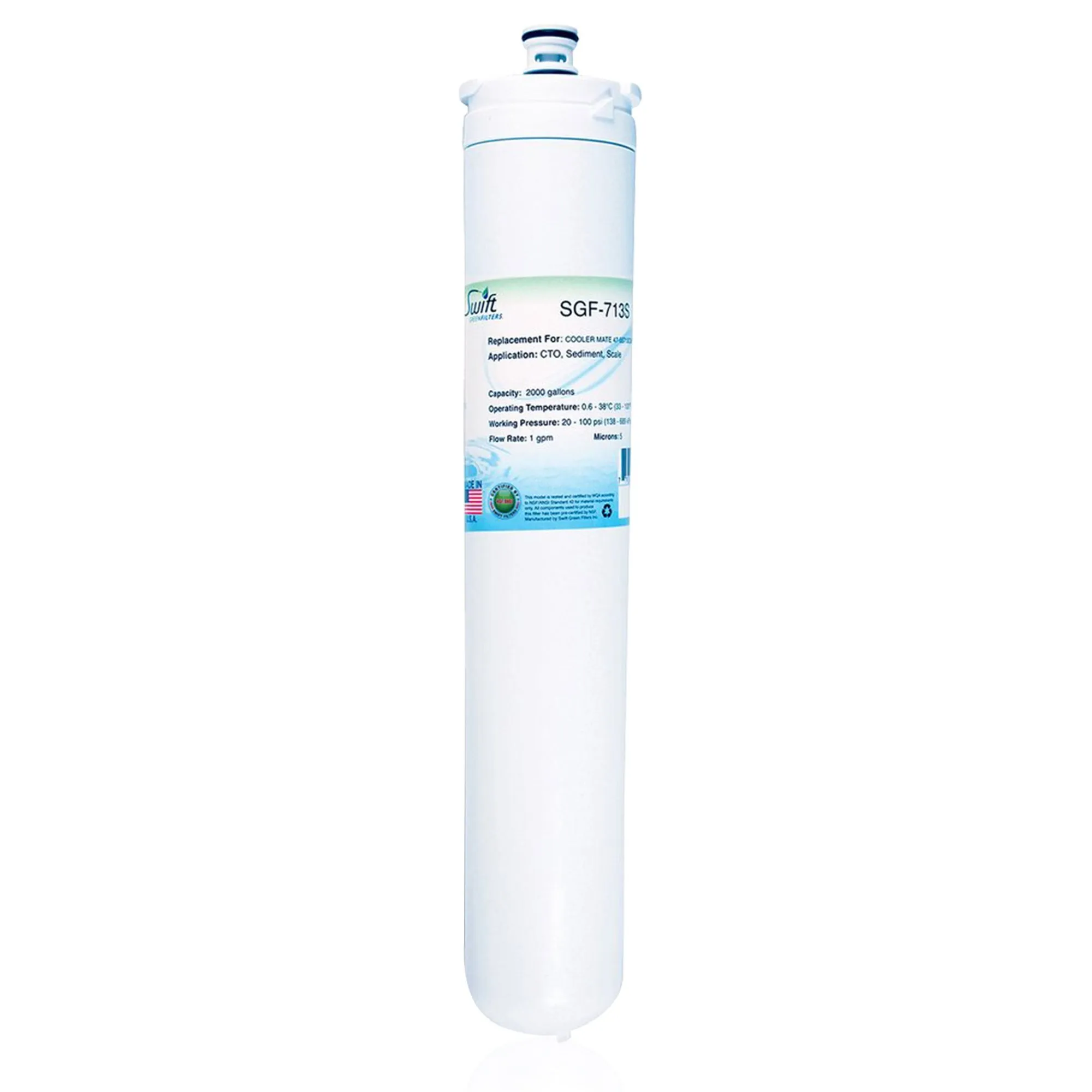 Replacement for 3M CoolerMate 47-55713CM by Swift Green Filters