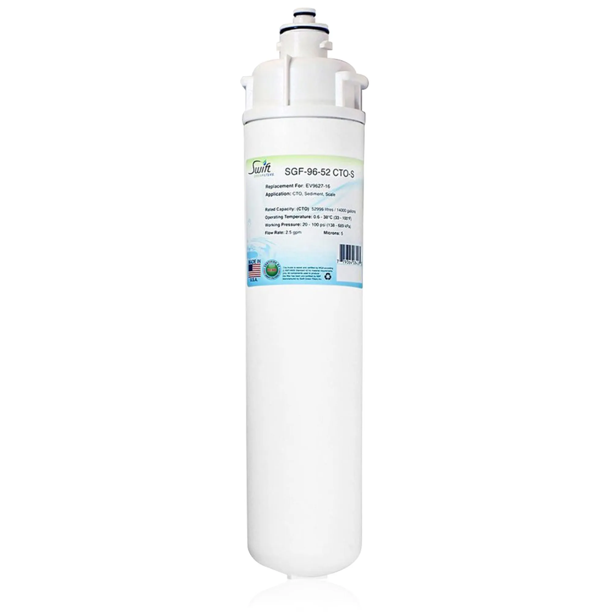 SGF-96-52 CTO-S Replacement water filter for Everpure EV9627-16