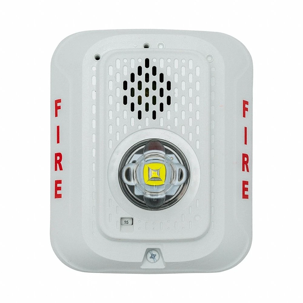 Horn Strobe, 16 to 33V DC, 1/32 Inch Ht, 5 21/32 Inch Width