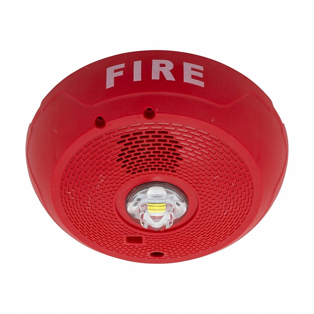 Horn Strobe, 16 to 33V DC, 6 27/32 Inch Ht, 6 27/32 Inch Wd