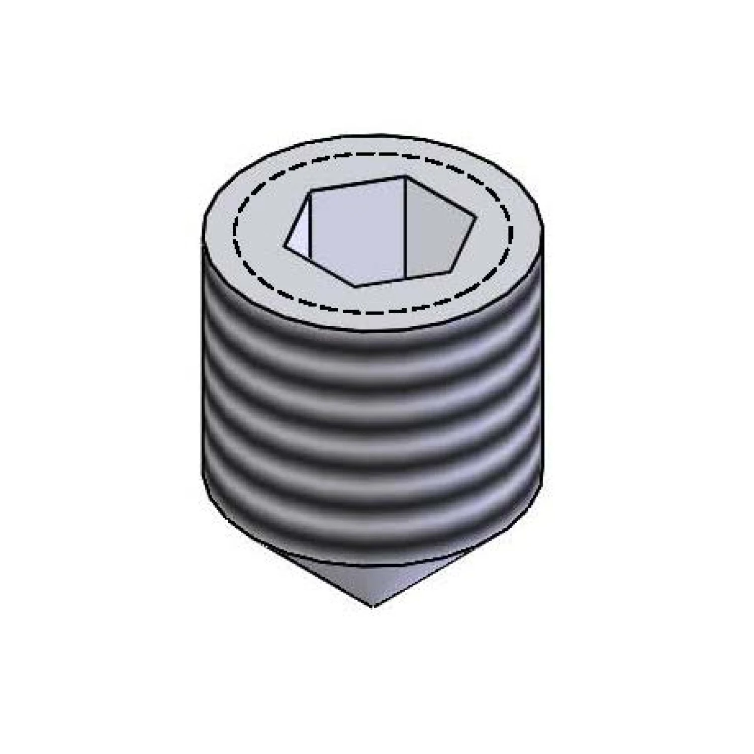 T&S 001584-45 Wall Bracket Set Screw, 10-32 Unified, Form | AP6UPP