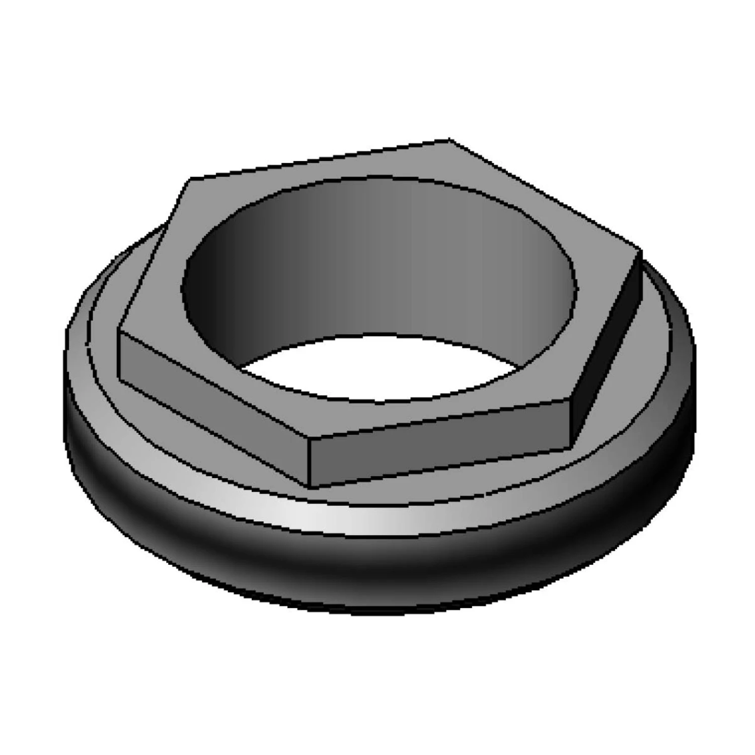 T&S 016663-45 Cartridge Locking Nut | AP8JWX