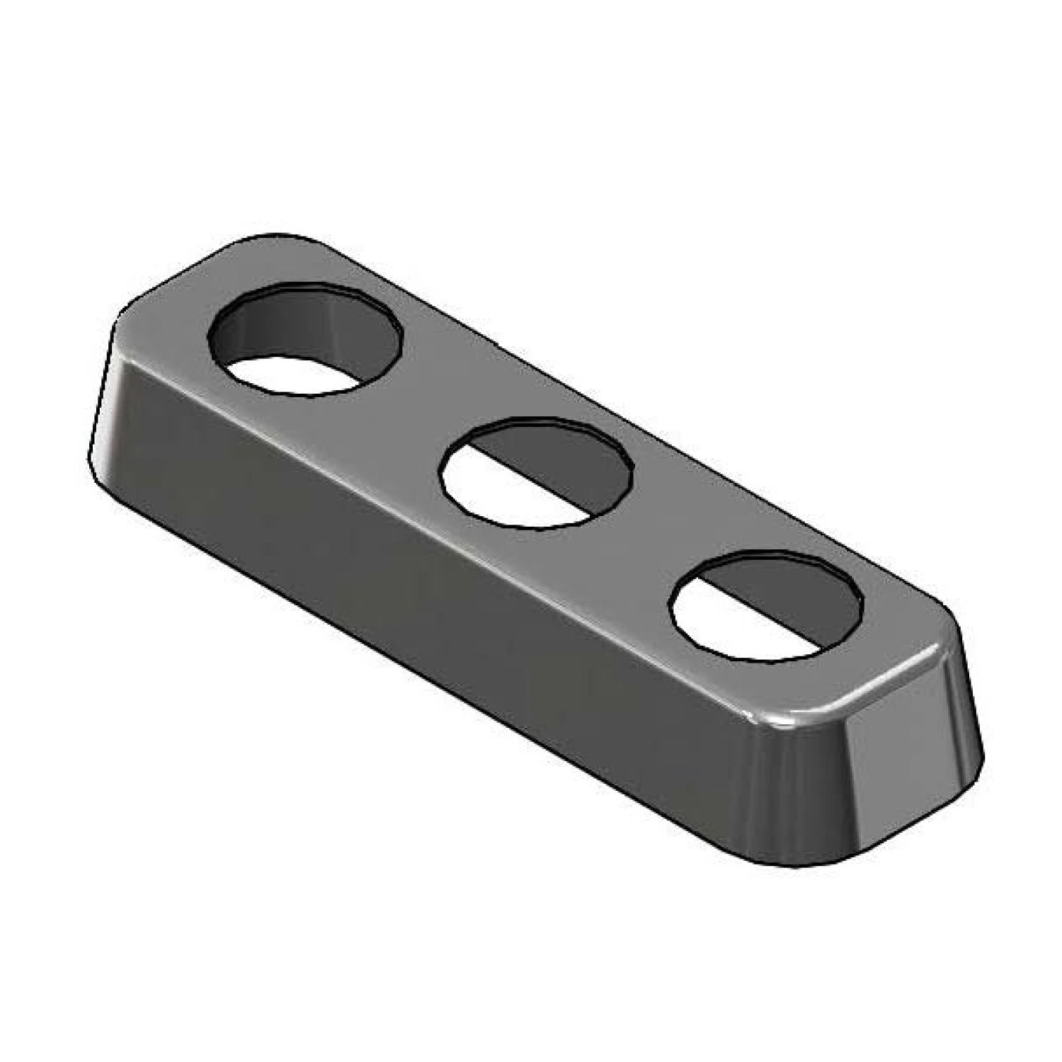 T&S 019611-40 Escutcheon, For 4 Inch Workboard Faucets | CE4ZMT