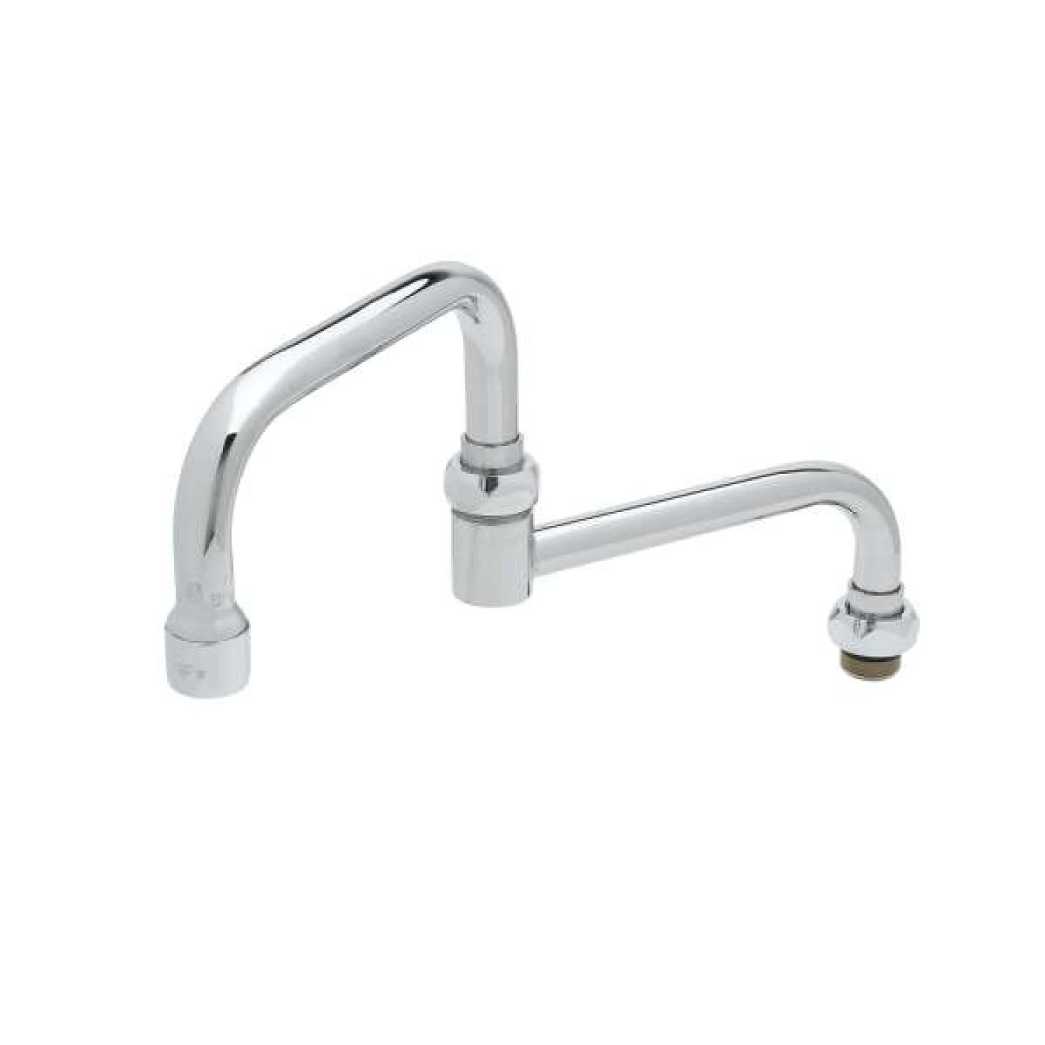 T&S 066X-A22 Double-Joint Swing Nozzle, 2.2 GPM Aerator, 6 Inch Back And 6 Inch Front Section | AQ3KCU