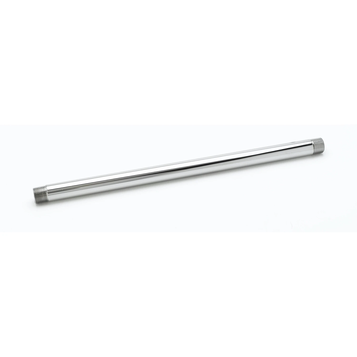T&S 145X Riser, 3/8 Inch NPT x 12 Inch Long, Chrome-Plated Brass | AQ9WJQ