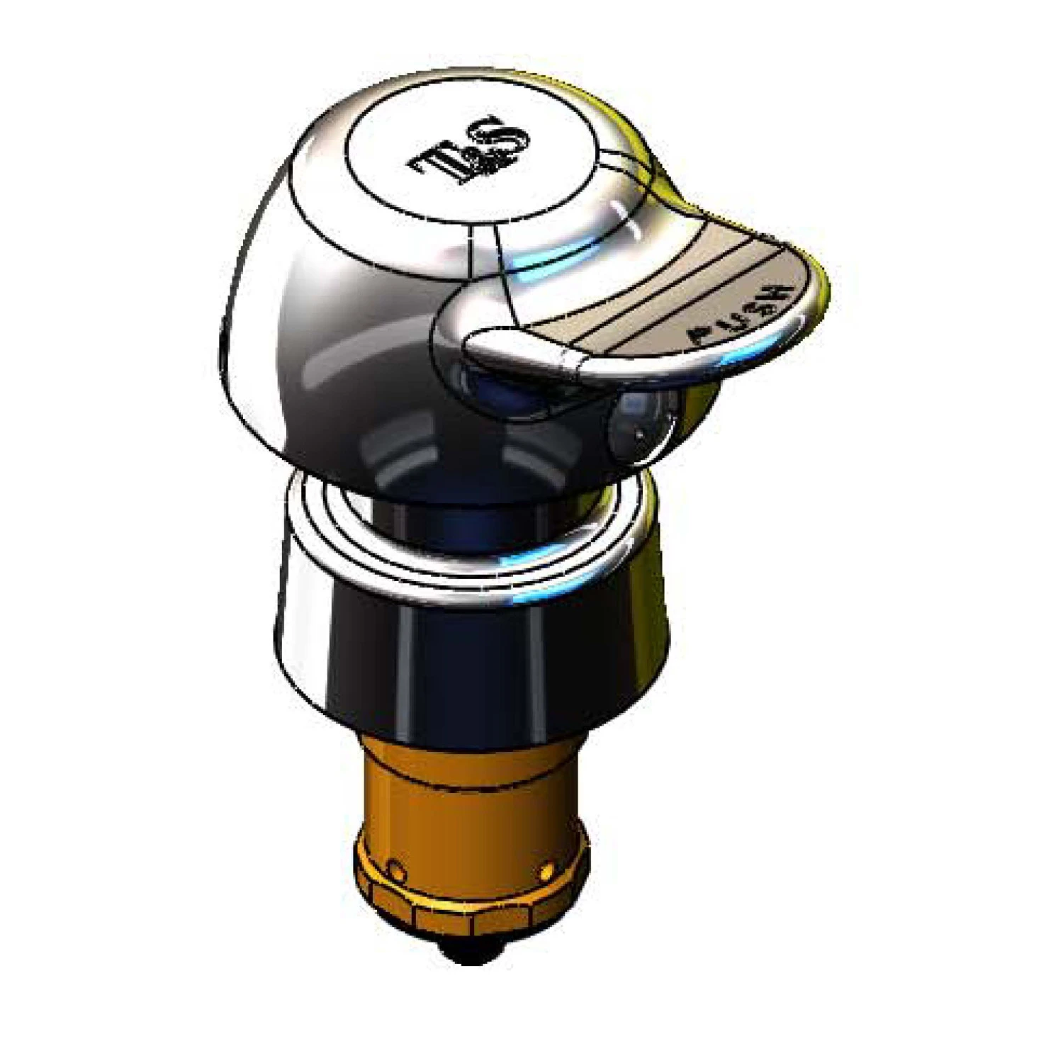 T&S 238AB-PA Metering Cartridge, With Blank Pivot Action Handle | AR7GHM