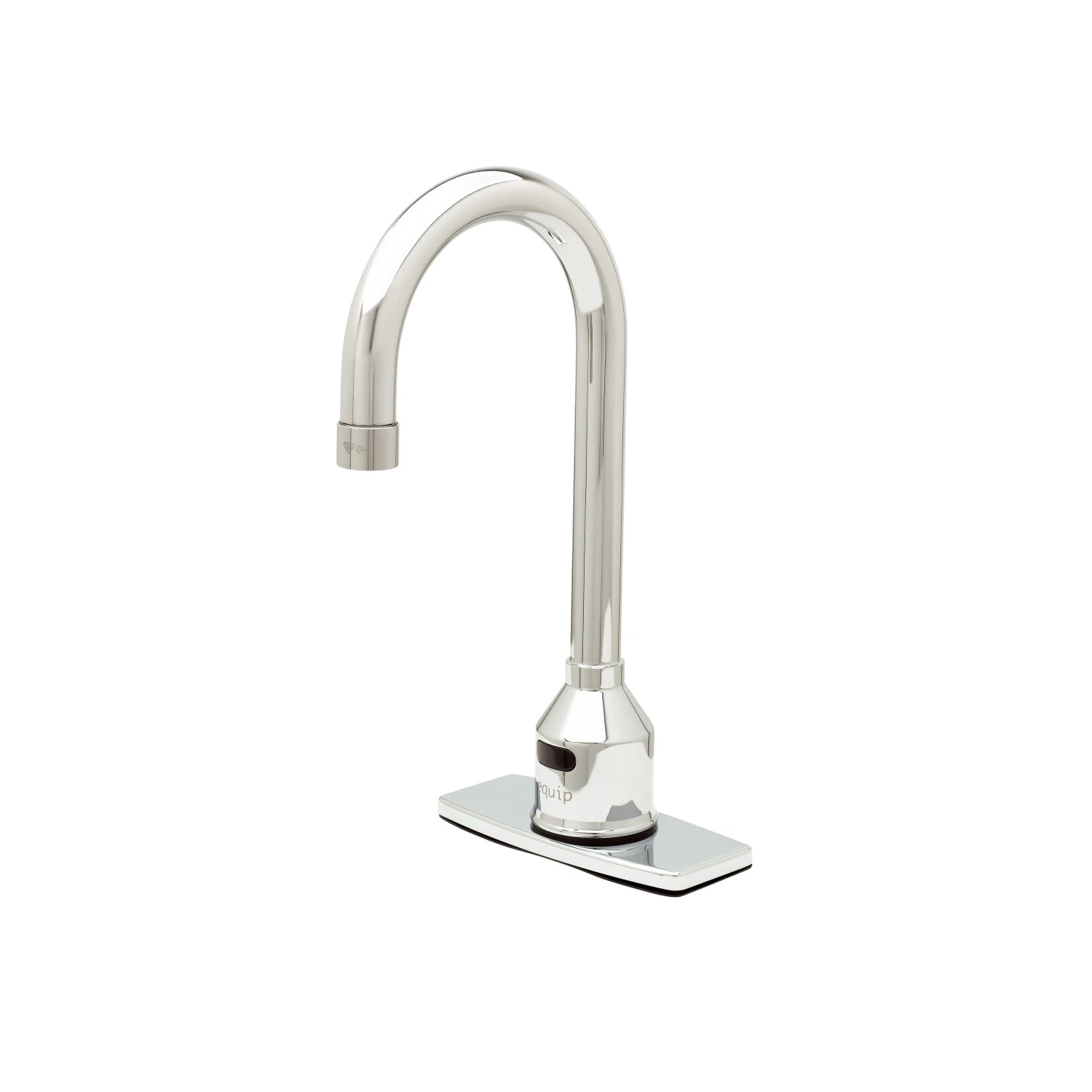 T&S 5EF-1D-DG-4DP Sensor Faucet, Deck Mt., Single Hole, Rigid Gooseneck, 4 Inch Deck Plate | AU2MVY