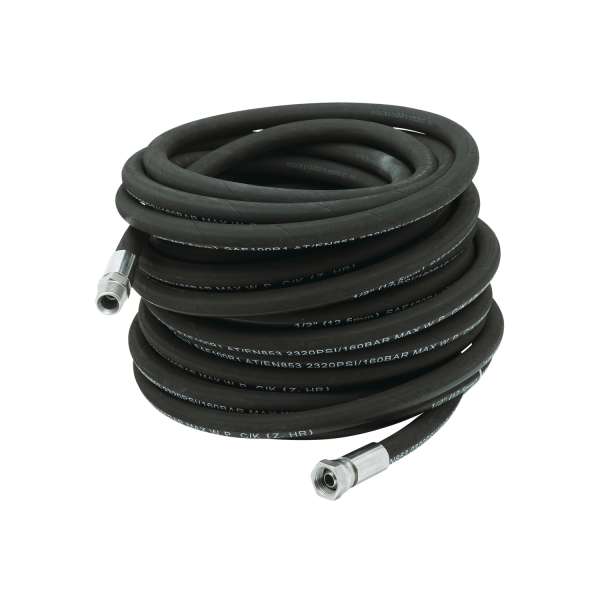 Hose, Black, Medium Pressure, 1/2 Inch ID, 65 ft. Hose