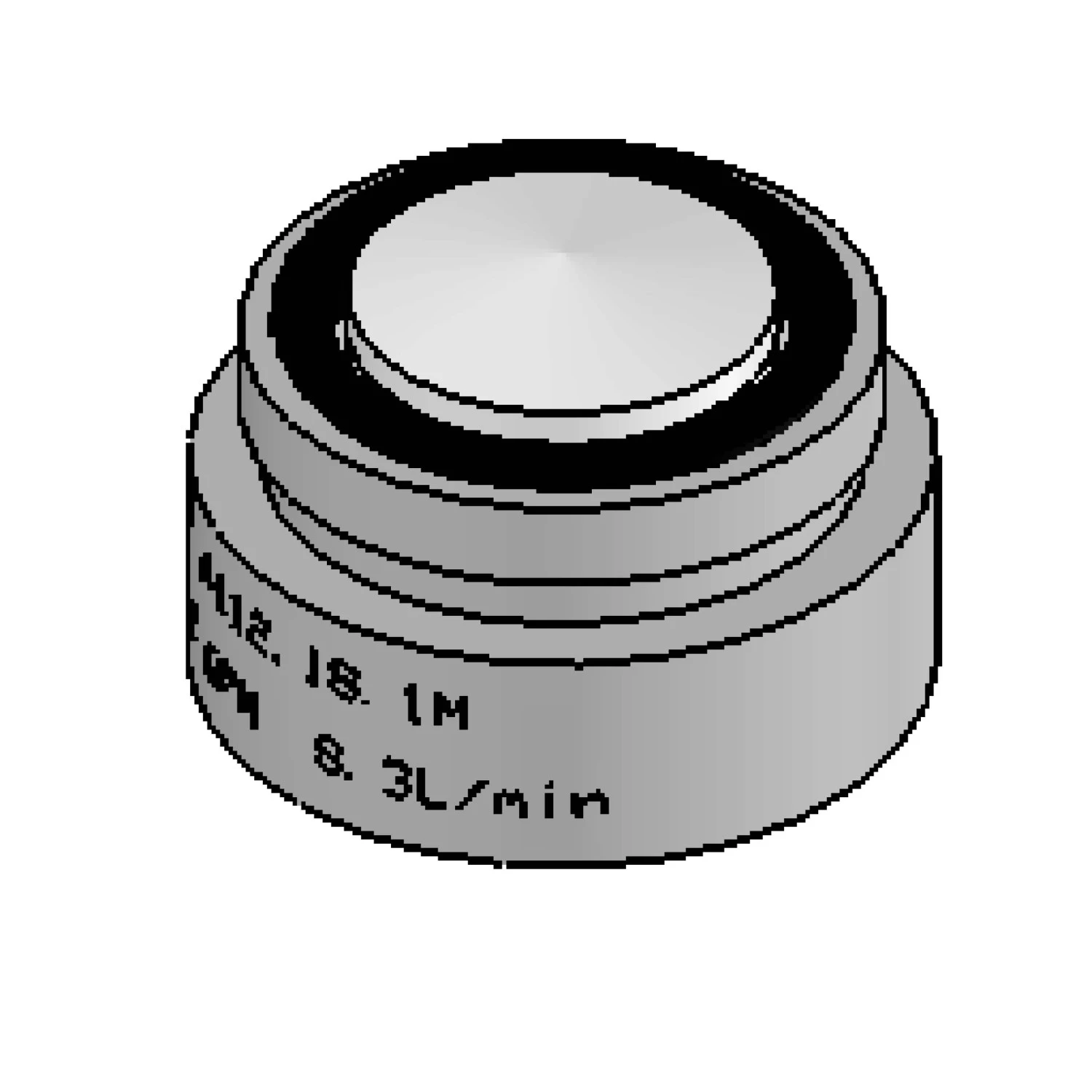 T&S B-0199-26 Laminar Flow Outlet, 13/16-27 Male | AV3MWL