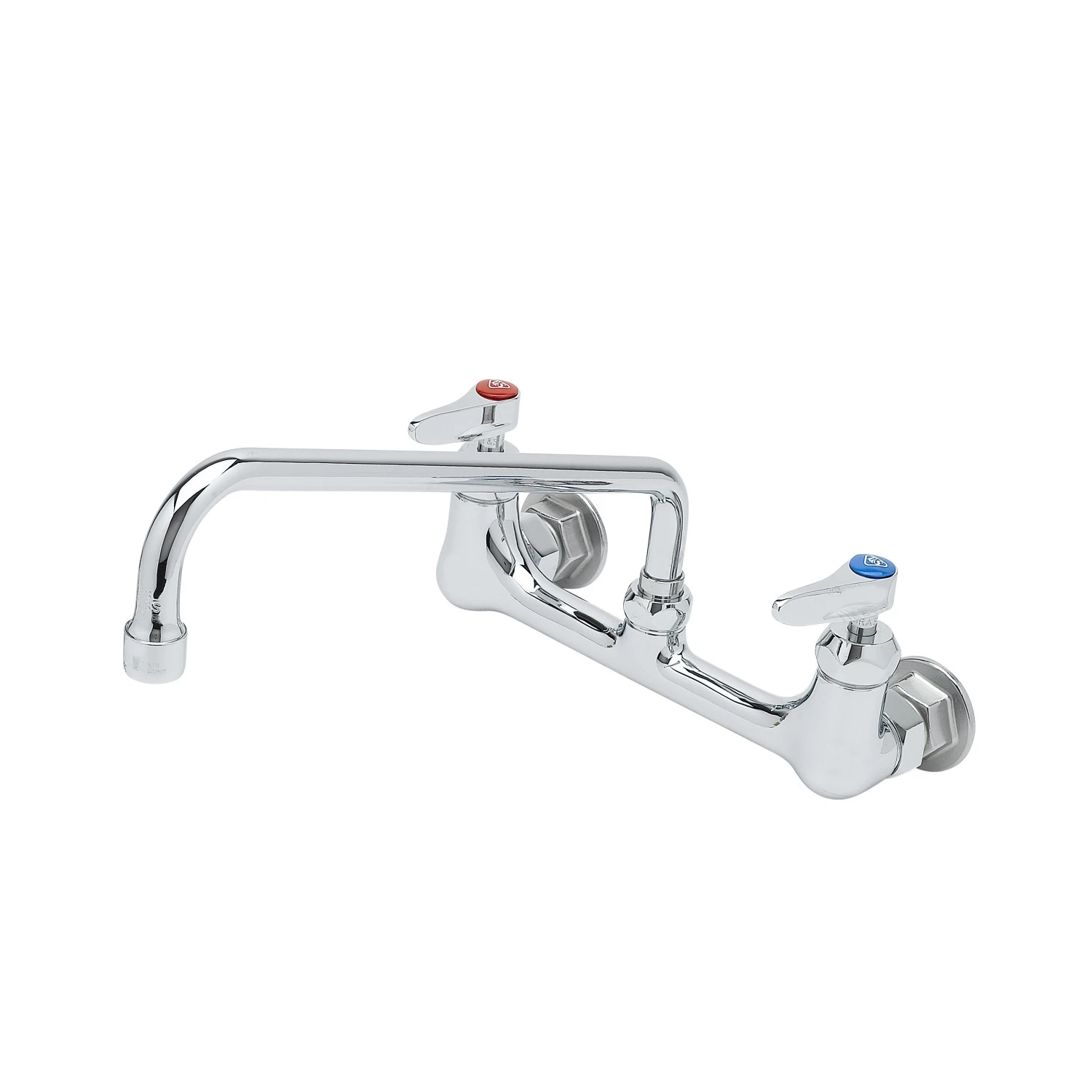 T&S B-0231-BB-CR Faucet, Wall Mt., 8 Inch, 12 Inch Swing Nozzle, Cerama Cartridges | AV3NCY