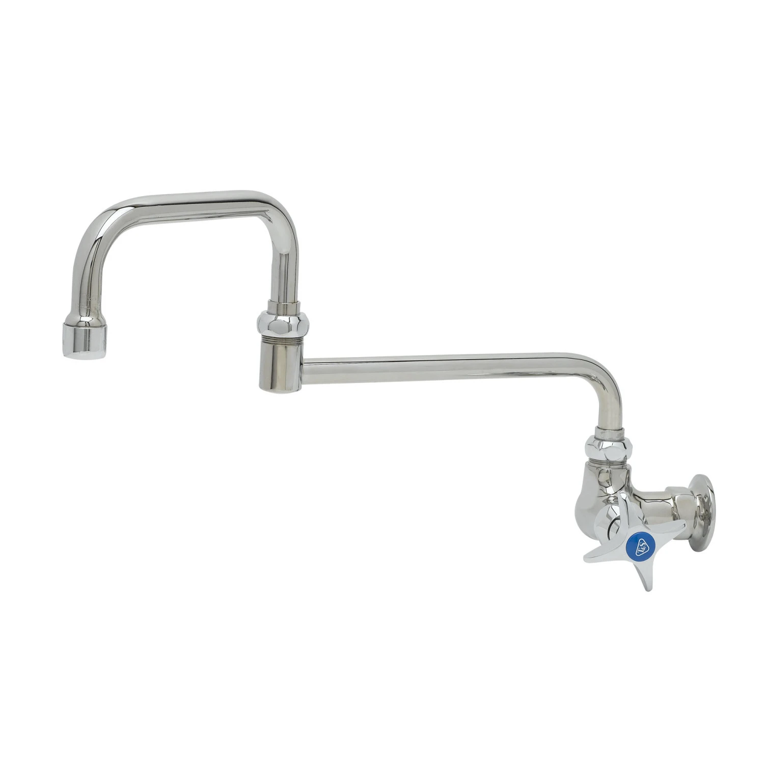 T&S B-0261 Single Pantry Faucet, Single Hole Base, Wall Mt., 15 Inch Swing Nozzle | AV3NGC