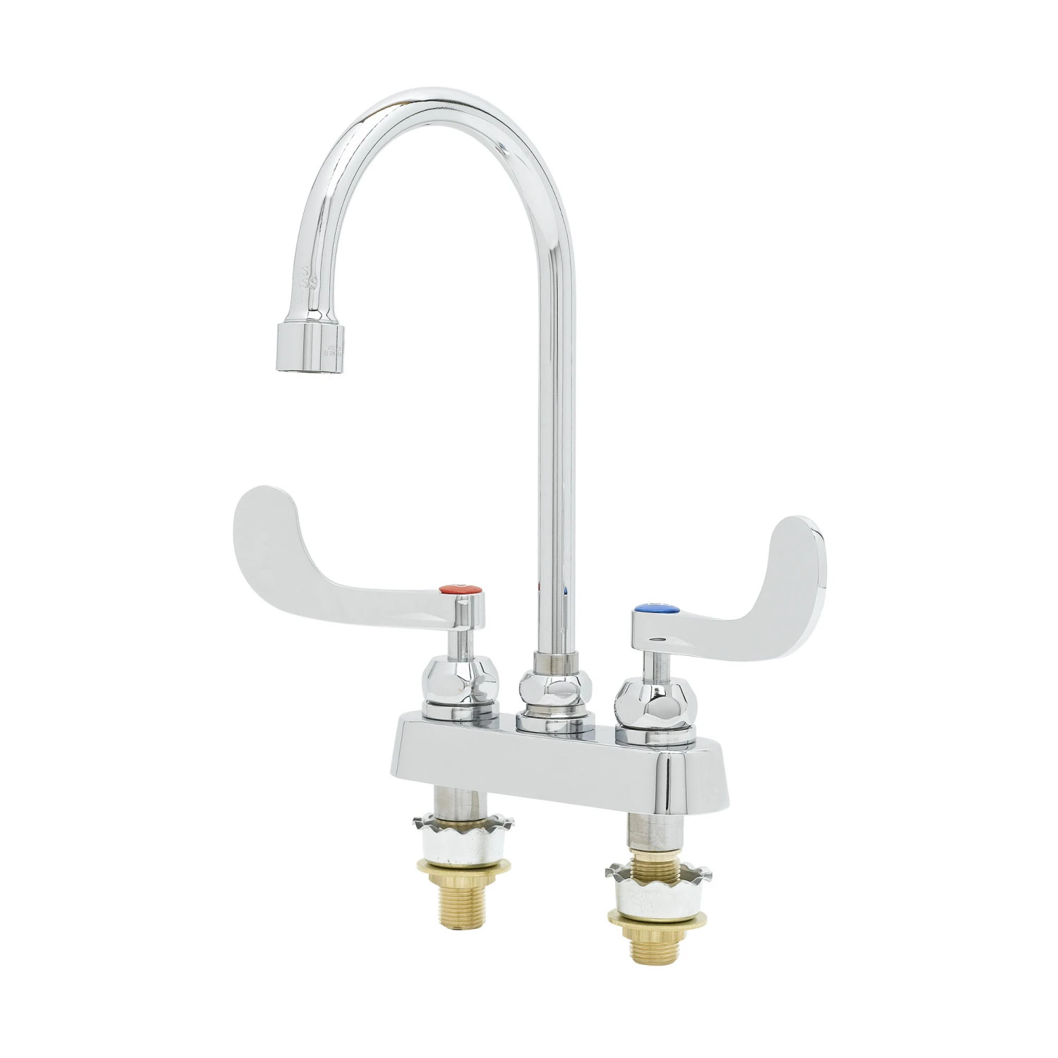 T&S B-1141-XSCR4V05 Workboard Faucet, 4 Inch Deck Mt., 6 Inch Swivel GN, 0.5 GPM VR Outlet | CE4ZZN