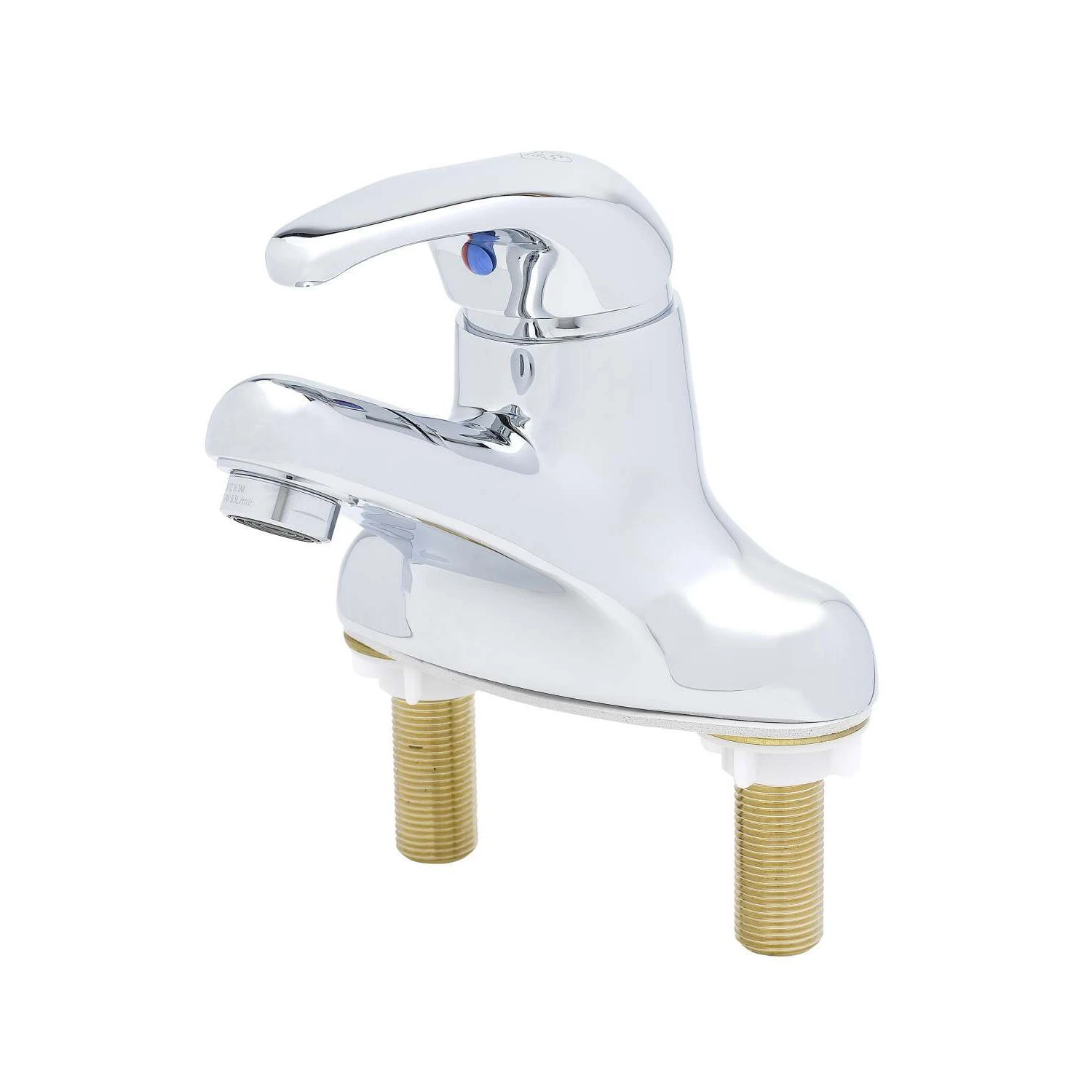 T&S B-2711-VF05-AM Single Lever Faucet, 4 Inch Centerset, 4 Inch Handle With Anti-Microbial Coating | CL6VAJ