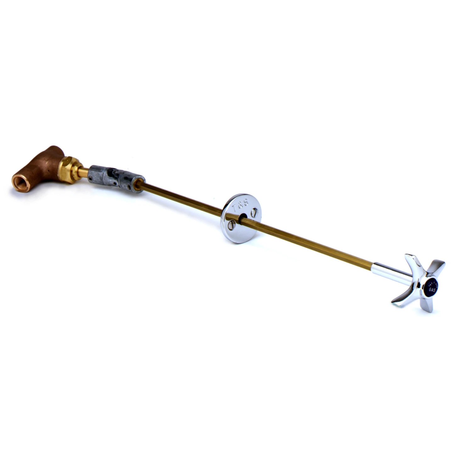 T&S BL-4710-01 Remote Control, For Gases, 3/8 Inch NPT Inlet and Outlet, Straight Flange | AV4BCV