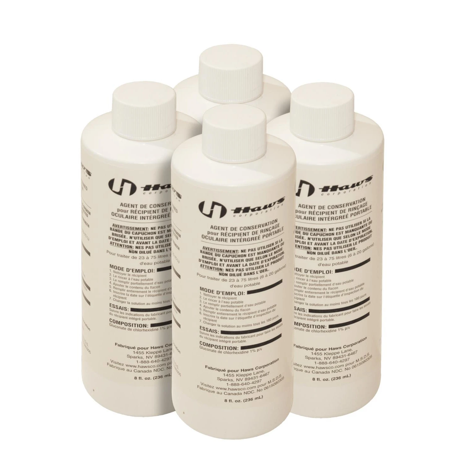 T&S EW-9082 Bacteriostatic Preservative, 5 oz Bottles, Pack of 4 | AV6QPN