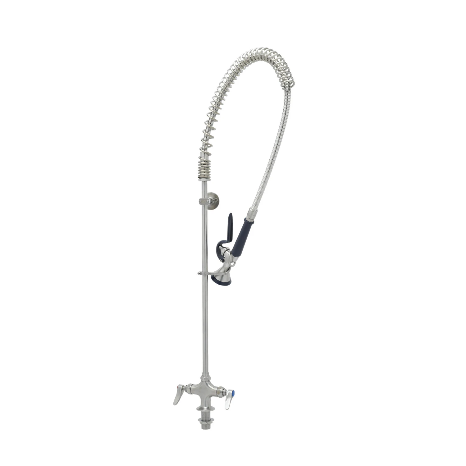 T&S S-0113-BY Pre-Rinse Unit, With Single Hole Mixing Faucet,18 Inch Supply Hoses With 1/2 NPSM Inlet | CL6VHK
