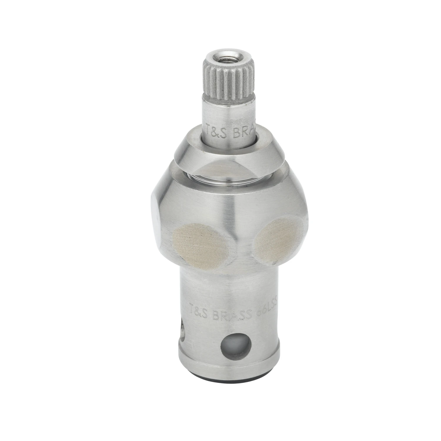 T&S S012442-30NS Quarter-Turn Eterna Cartridge, With Spring Check, LTC, Stainless Steel | CL6VHM