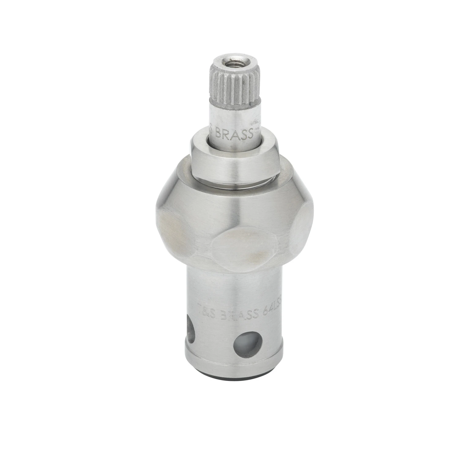 T&S S012443-30NS Quarter-Turn Eterna Cartridge, With Spring Check, RTC, Stainless Steel | CL6VHN