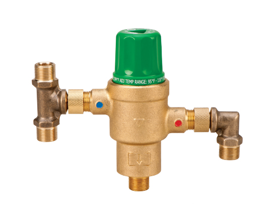 Lead-Free Mixing Valve with Tee And Elbow