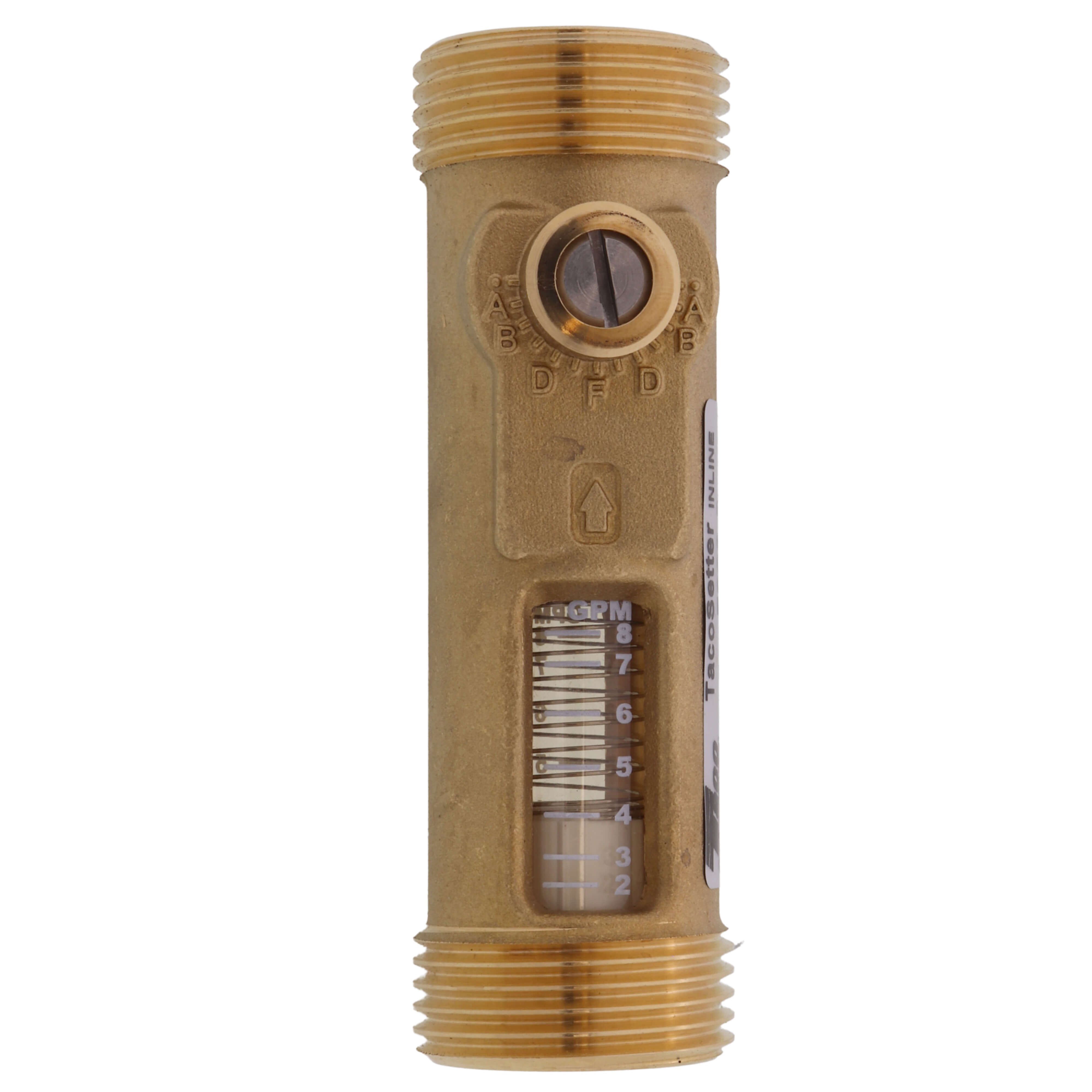 Inline Balancing Valve, 2-8 GPM, 1 Inch Union