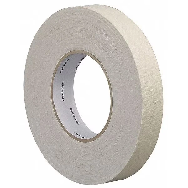 Cloth Tape, 1 Inch x 60 yd, 10.5 mil, White