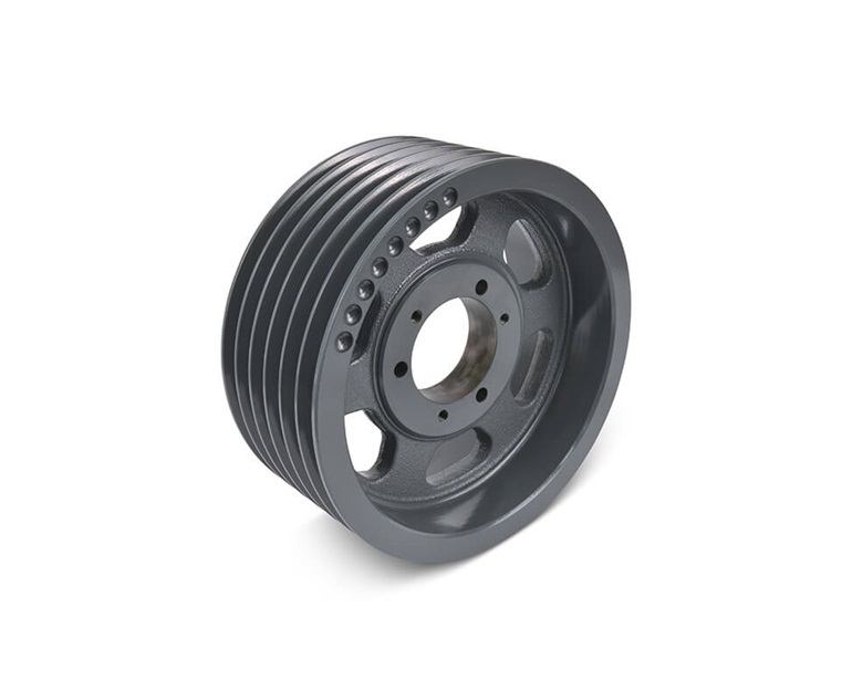 Narrow V-Belt Sheave, Cast Iron, 5V Type Belt, 15 inch Datum Dia., 15 inch Pitch Dia.