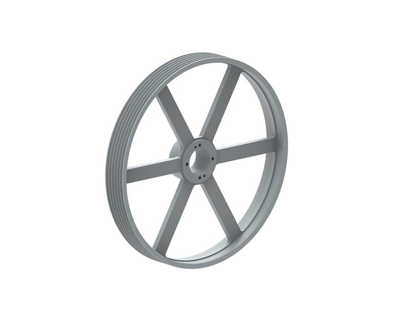 Classical V-Belt Sheave, Cast Iron, C Type Belt, 50 inch Datum Dia.