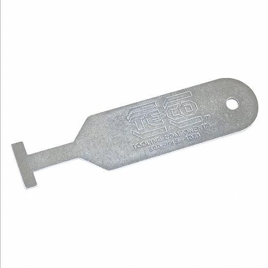 T-Slot Cleaner, 5 1/16 Inch Overall Length, Steel, Black Oxide Finish, 2PK