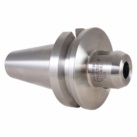 TECHNIKS 18593 End Mill Holder, Bt50 Taper Size, 1-1/2 Inch Bore Dia, 101.50 mm Bore Dp | CU6CNG 40MG49