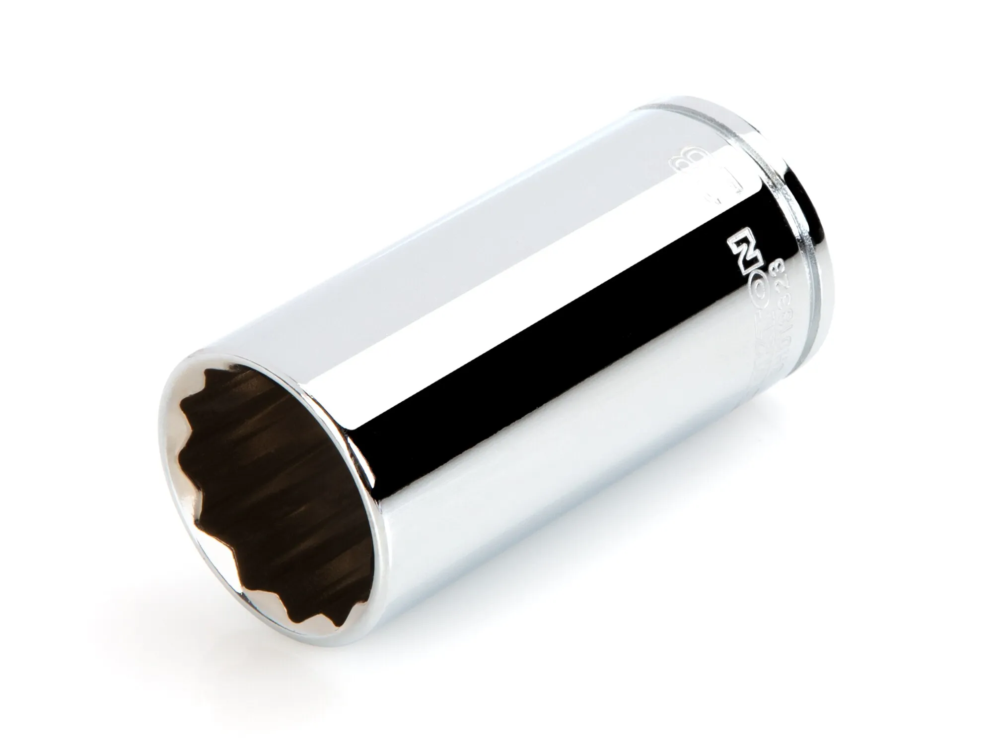 TEKTON SHD13323 3/8 Inch Drive x 23 mm Deep 12-Point Socket | CY8MZR