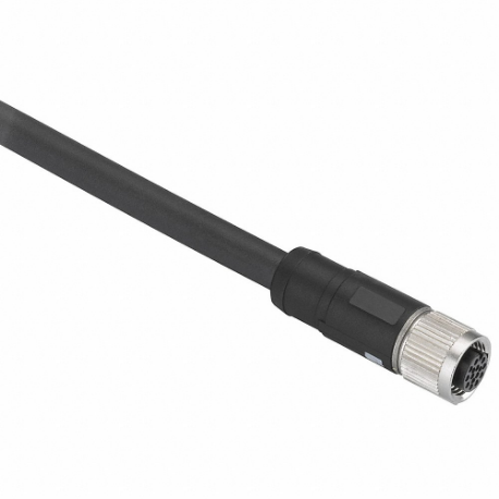 Cable Straight With Female M12 Conn 10M, M12 Female Straight X M12 Female Straight, 8 Pins