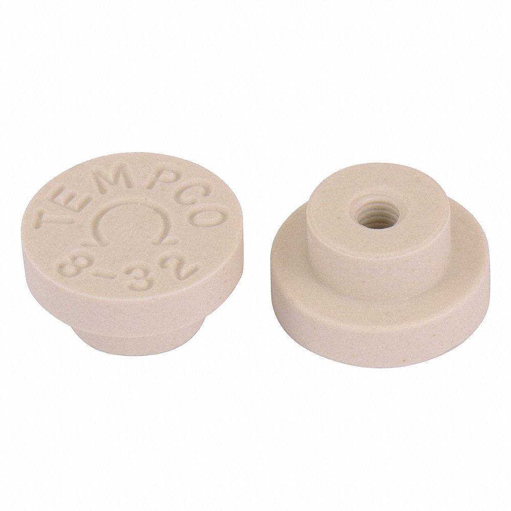 TEMPCO CERR-1015 Ceramic Terminal Cap, 10Pk | CH9UWP 2PCK3