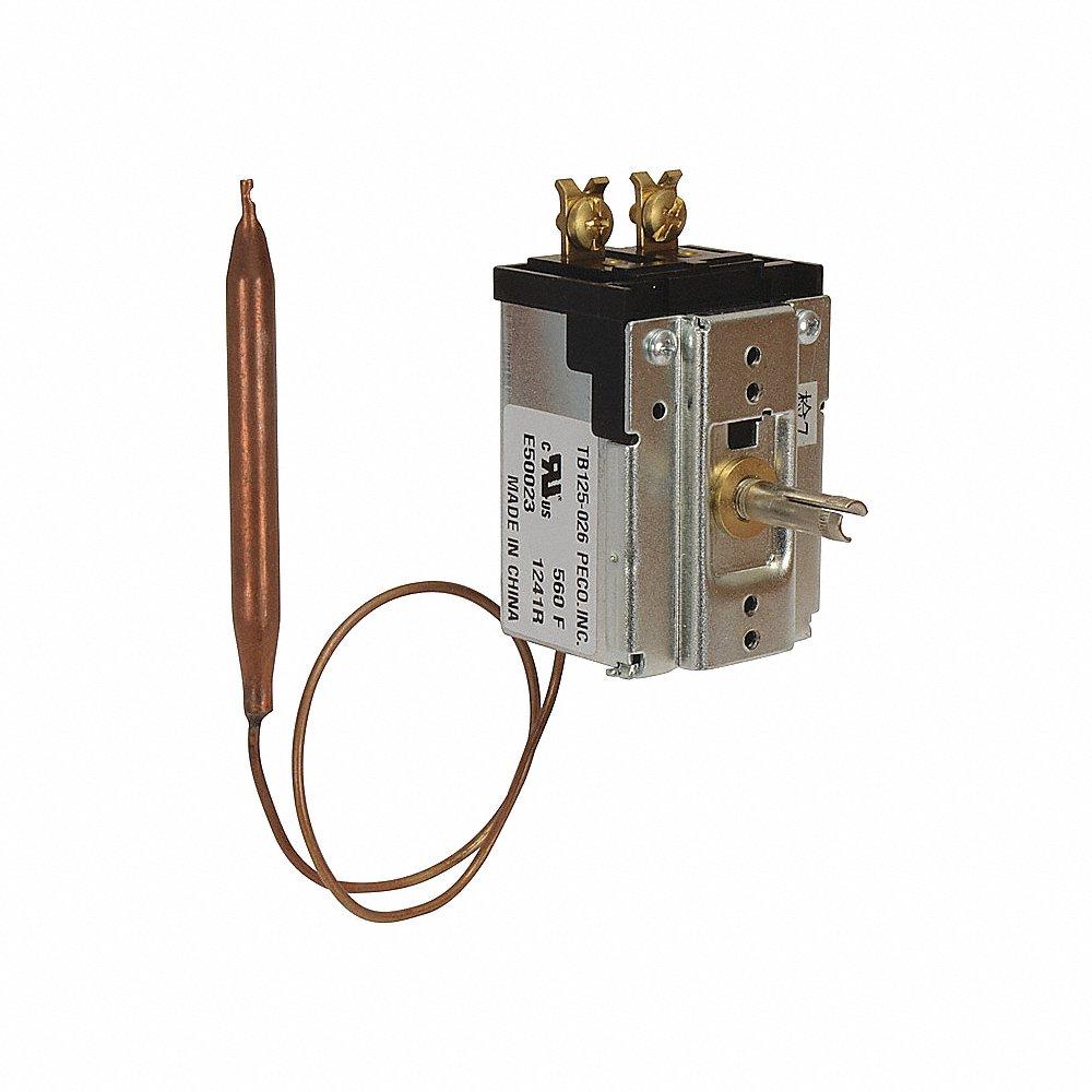 TEMPCO TST-101-113 Thermostat, SPST, 150 To 560 Deg. F | CJ3QYW 36VE73