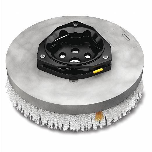 Rotary Brush, 28 Inch Machine Size, 14 Inch Pad/Brush Size, Nylon, Round
