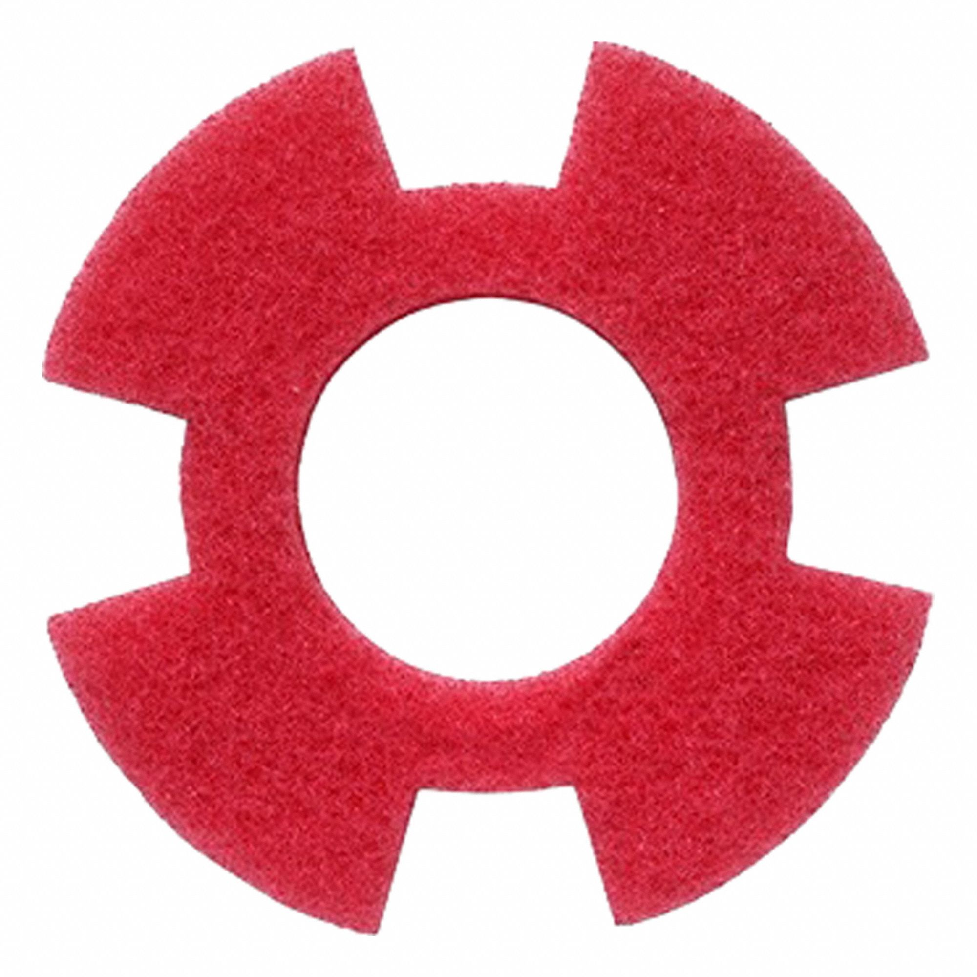 Scrubbing Pad 7 Inch dia Red