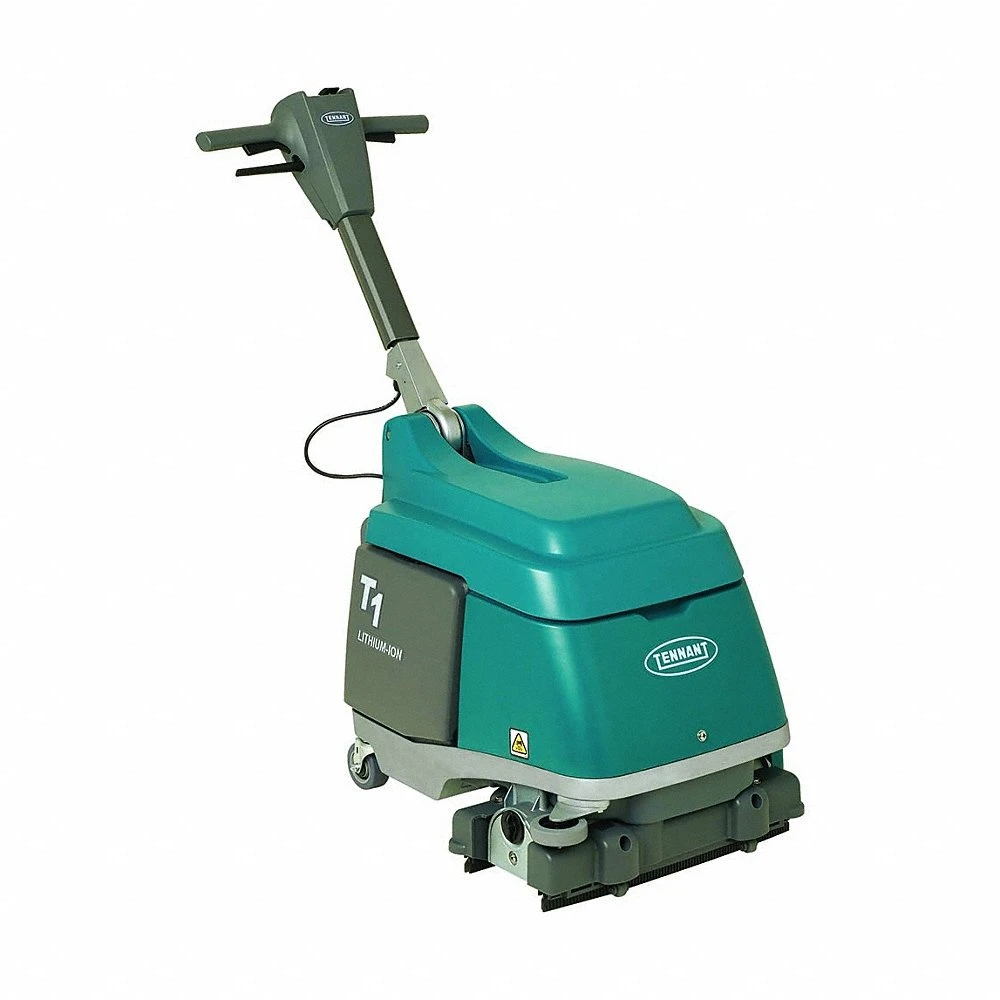 Floor Scrubber, Cylindrical Deck, 15 In Cleaning Path Wd, Sealed Lithium Ion Battery, T1B
