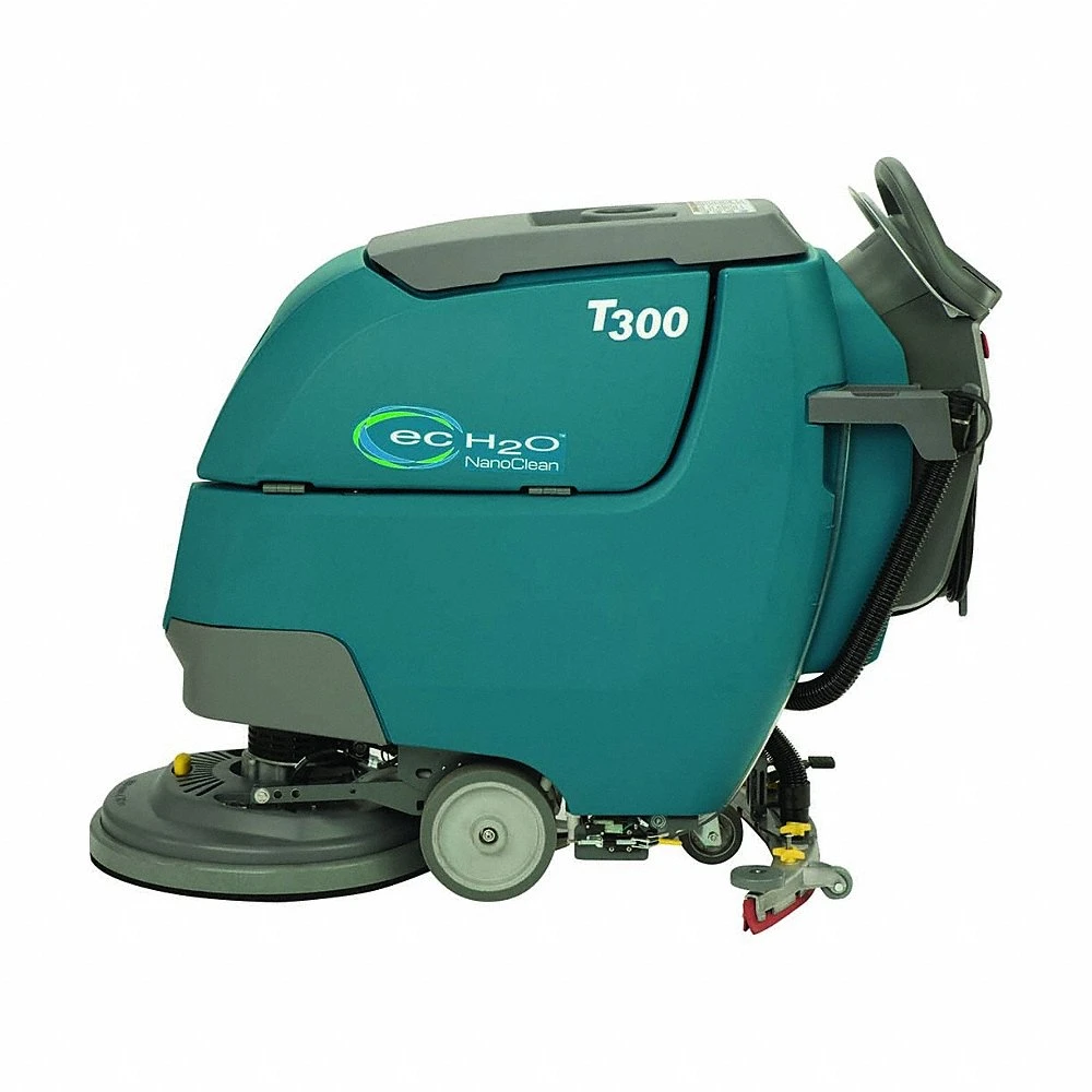 Floor Scrubber, Disk Deck, 20 Inch Cleaning Path Wd, Wet Lead Acid Battery, T300, 4 Hour