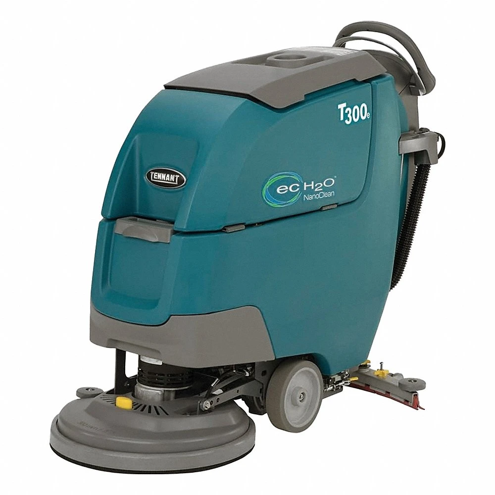 Floor Scrubber, Disk Deck, 20 Inch Cleaning Path Wd, Wet Lead Acid Battery, T300, 4 Hour
