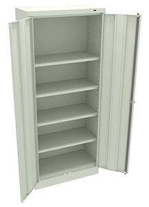 TENNSCO 7215 Slim Storage Cabinet, Assembled, 30 x 15 x 72 Inch Size | CH3FEJ