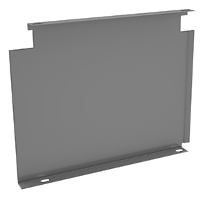 TENNSCO BD-1209 Shelf Bin Divider, 7/32 x 12 x 9 Inch Size | CH3HYR