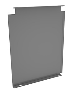 TENNSCO BD-1215 Shelf Bin Divider, 7/32 x 12 x 15 Inch Size | CH3HYU