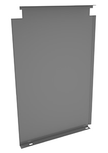 TENNSCO BD-1218 Shelf Bin Divider, 7/32 x 12 x 18 Inch Size | CH3HYV