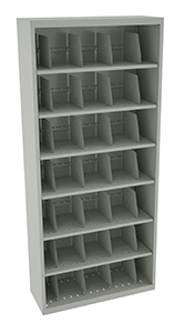 TENNSCO FSF-78 Fixed Shelving, 34-1/2 x 13-1/2 x 78 Inch Size | CH3FLP