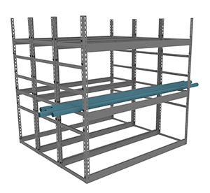 TENNSCO Cantilever Storage Racks