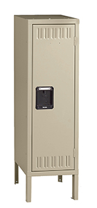 Half Height Locker, With Leg, 1 Opening, 12 x 12 x 36 Inch Size