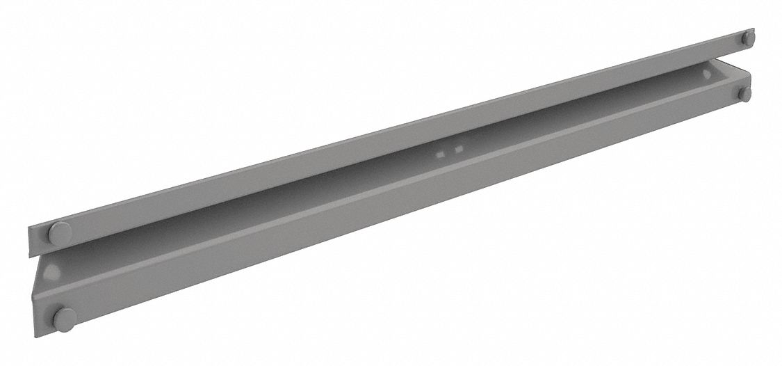 Double Rivet Side Support 24 inch Gray