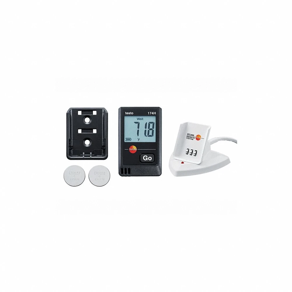 Data Logger Kit, -4-158 Deg F, -20 Deg C to 70 Deg C, Included