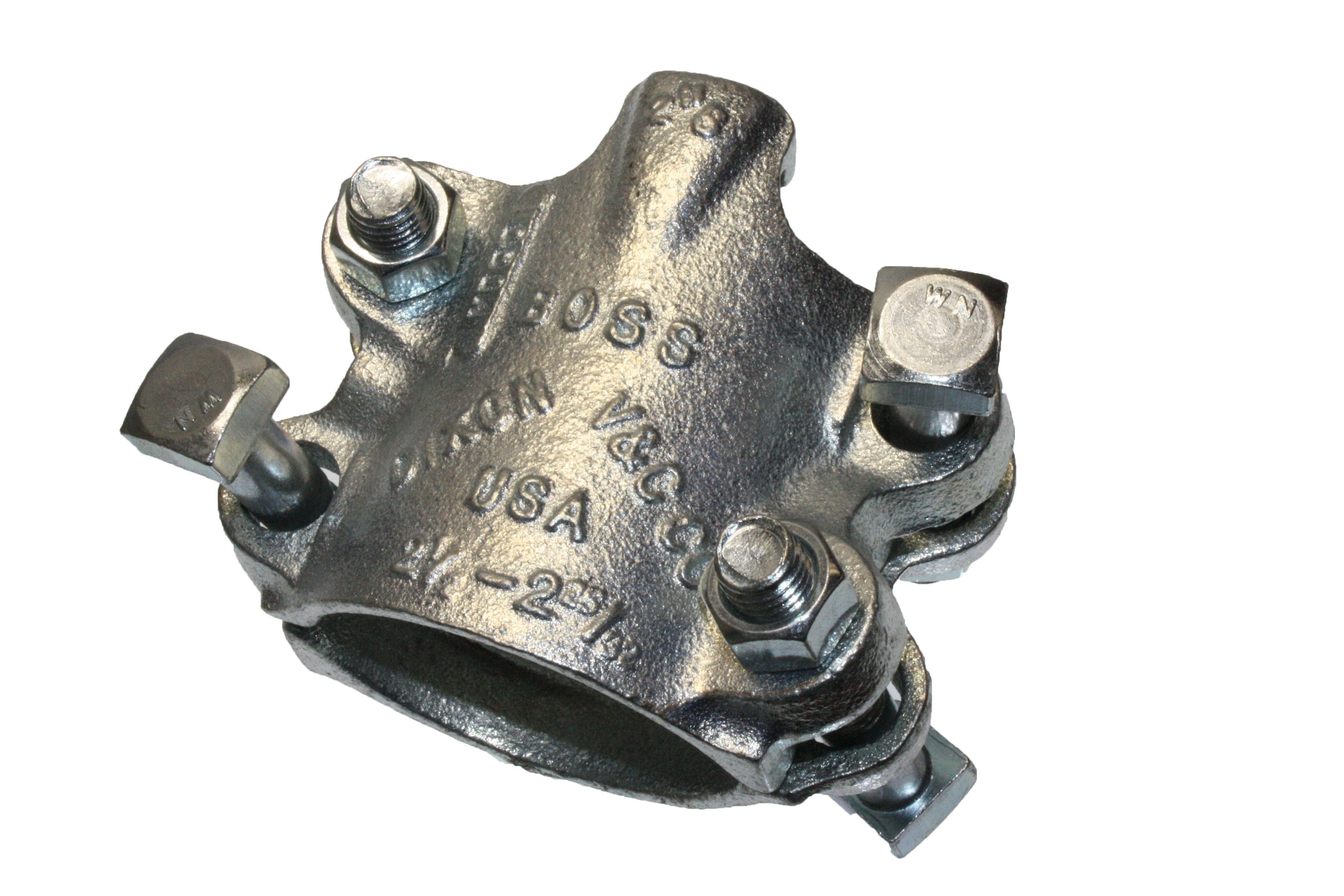 TEXAS PNEUMATIC TOOLS BU29 Ground Joint Boss Clamp, 2 Inch Size | CD9LZE